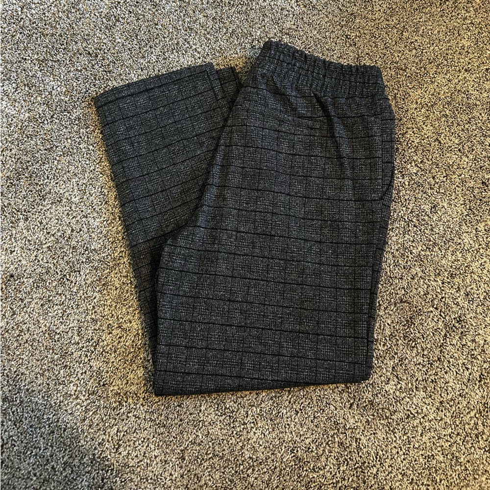 a new day Black Plaid Women’s Pants